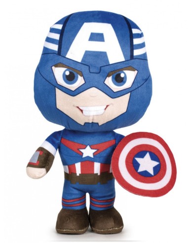 Marvel Peluche Capitan America 40 centimetri PTS760019222-2 Gabbiano | Futurartshop.com