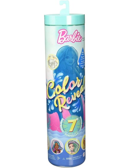Barbie Color Reveal 7 Sorprese Serie 4 Sirena TOYGVK12 Mattel | Futurartshop.com