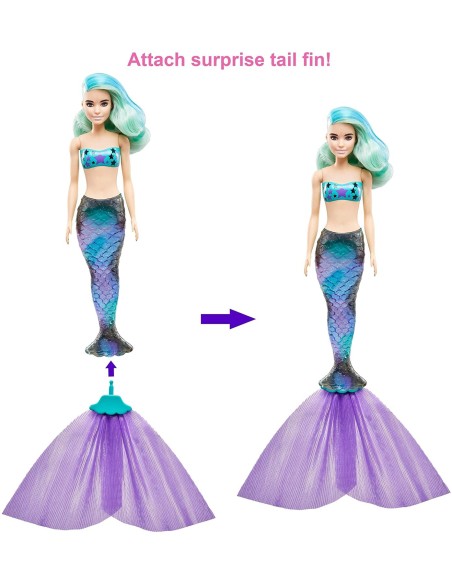 Barbie Color Reveal 7 Sorprese Serie 4 Sirena TOYGVK12 Mattel | Futurartshop.com