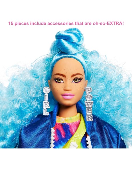 Barbie dolls Extra Doll with skateboard MAGGRN30 Mattel | Futurartshop.com
