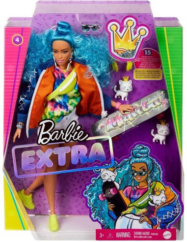 Barbie Extra Bambola con skateboard MAGGRN30 Mattel | Futurartshop.com