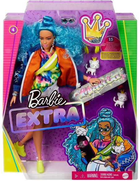 Barbie Extra Bambola con skateboard MAGGRN30 Mattel | Futurartshop.com