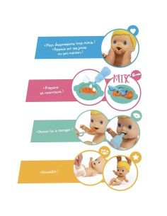 Cicciobello Amicicci ora di mangiare GIOCC001000 Giochi Preziosi | Futurartshop.com 2