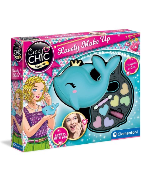 Crazy Chic - Trousse tricks Lovely Dolphin CLE18630 Clementoni | Futurartshop.com