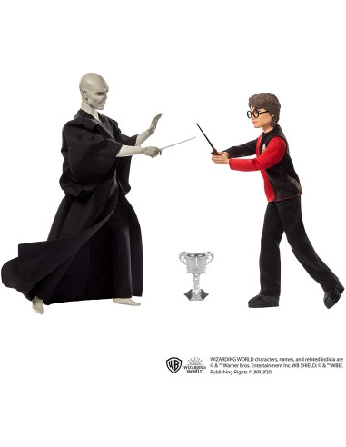 Harry Potter-2 Voldemort characters plus Harry MATGNR38 Mattel | Futurartshop.com