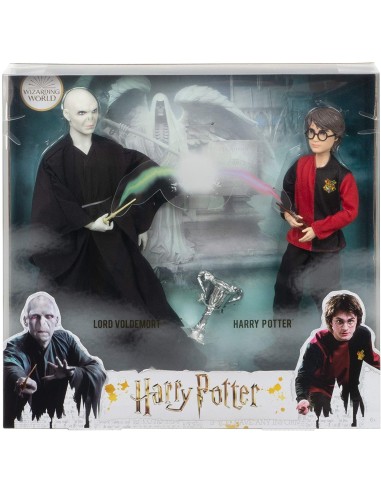 Harry Potter-2 Voldemort characters plus Harry MATGNR38 Mattel | Futurartshop.com