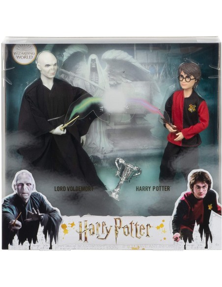 Harry Potter-2 Voldemort characters plus Harry MATGNR38 Mattel | Futurartshop.com