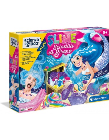 Science and Game - Slime Sparkles Mermaid CLE19233 Clementoni | Futurartshop.com