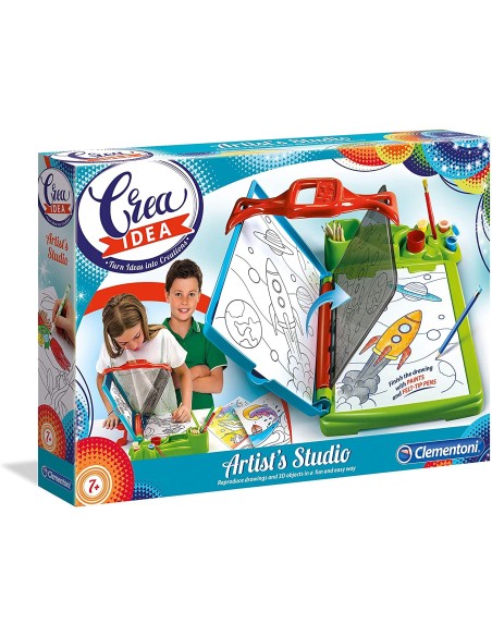 Create Idea - Chalkboard Artist's Studio CLE15238 Clementoni | Futurartshop.com