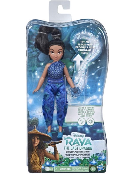 Disney Raya The Last Dragon Doll Young Raya with flower HASE9468 Hasbro | Futurartshop.com