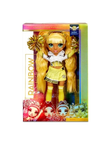 Rainbow High Cheerleader Bambola Sunny Madison - Gialla MGA572053 MGA | Futurartshop.com