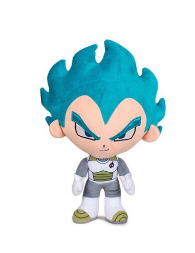 Plush Dragon Ball Super - Vegeta Super saiyan blue 26 cm PTS00666-3 Gabbiano | Futurartshop.com