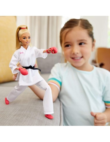 Barbie Olimpiadi Tokyo 2020 - Bambola Karate MATGJL73/GJL74 Mattel | Futurartshop.com