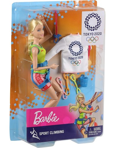 Barbie Olympic games Tokyo 2020 - Doll Climbing MATGJL73/GJL75 Mattel | Futurartshop.com