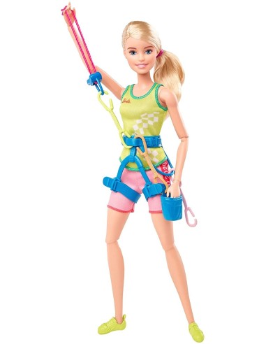 Barbie Olimpiadi Tokyo 2020 - Bambola Arrampicata sportiva MATGJL73/GJL75 Mattel | Futurartshop.com