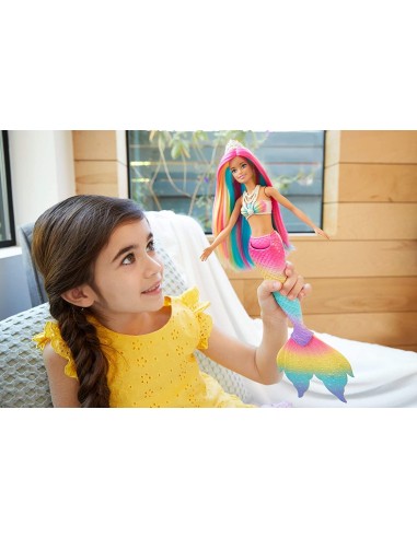 Barbie Dreamtopia Rainbow Sirena cambia colore MATGTF88/GTF89 Mattel | Futurartshop.com