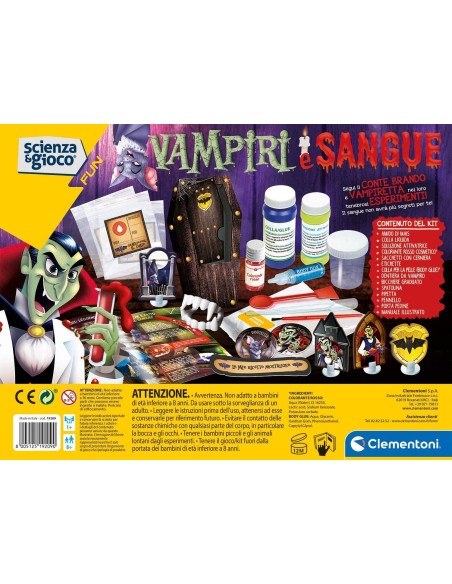Science and Game - Vampires and Blood CLE19209 Clementoni | Futurartshop.com
