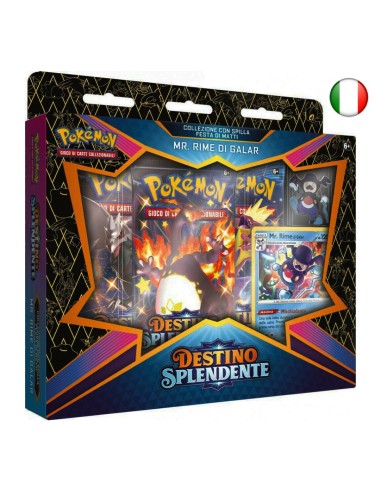 Pokemon 4.5 Destino Splendente festa di matti Mr. Rime GAMPK60141-4 Futurart | Futurartshop.com