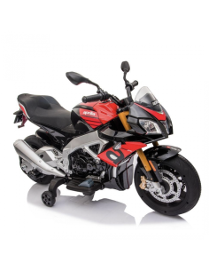 Moto Elettrica per bambini Aprilia Tuono V4 1100 RR 12v rossa GIOLT922ROSSA Linea Paggio | Futurartshop.com