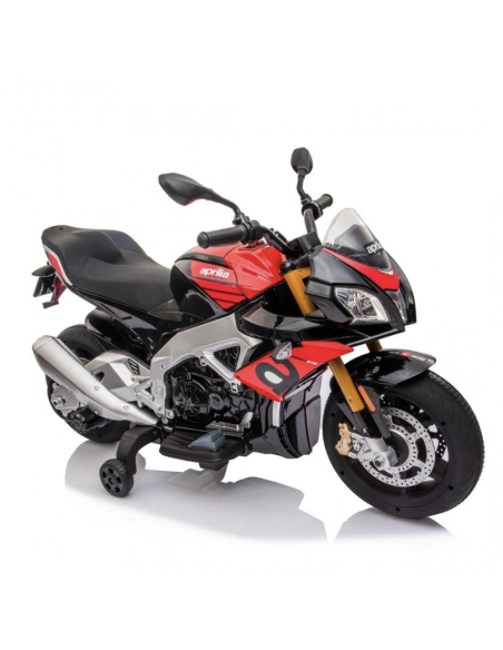 Moto Elettrica per bambini Aprilia Tuono V4 1100 RR 12v rossa GIOLT922ROSSA Linea Paggio | Futurartshop.com