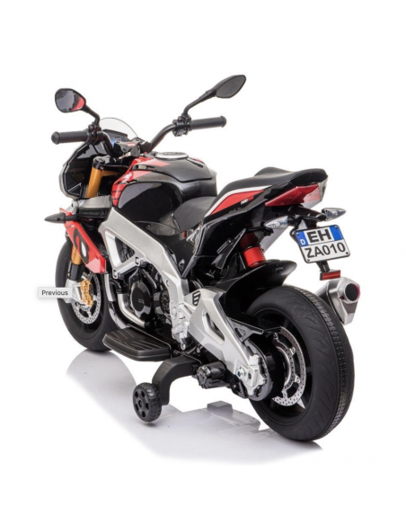 Moto Elettrica per bambini Aprilia Tuono V4 1100 RR 12v rossa GIOLT922ROSSA Linea Paggio | Futurartshop.com