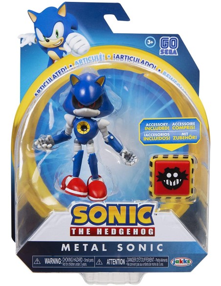 Sonic The Hedgehog - Metal Sonic con box JAK40390 Jakks Pacific | Futurartshop.com