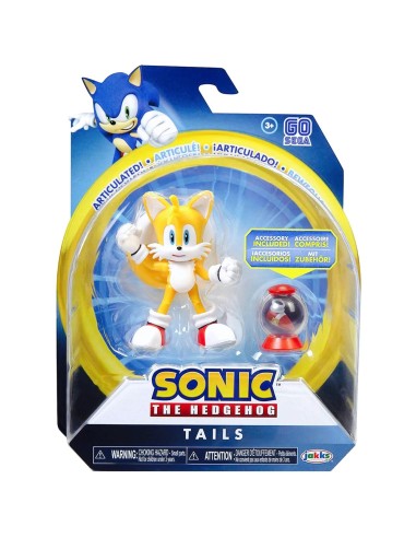 Sonic The Hedgehog - Tails con potenziamento JAK40392 Jakks Pacific | Futurartshop.com