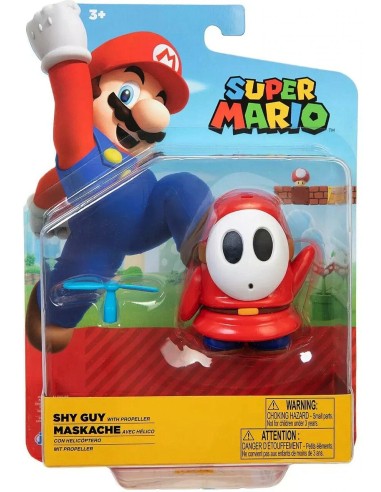 Super Mario - Shy Guy with propeller JAK40673 Jakks Pacific | Futurartshop.com