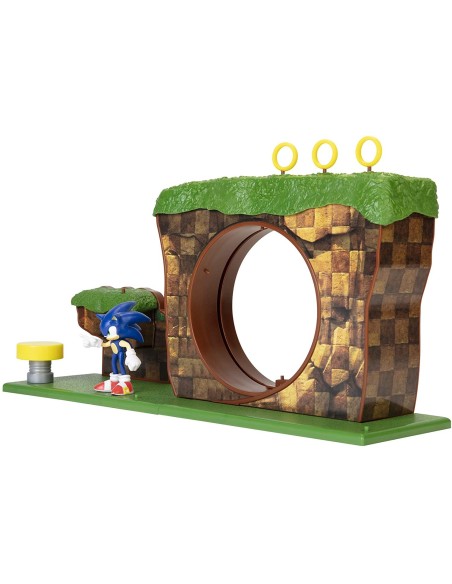 Sonic The Hedgehog PlaySet La collina verde JAK40393 Jakks Pacific | Futurartshop.com
