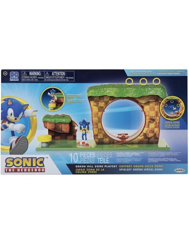 Sonic The Hedgehog PlaySet The green hill JAK40393 Jakks Pacific | Futurartshop.com