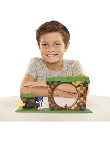 Sonic The Hedgehog PlaySet The green hill JAK40393 Jakks Pacific | Futurartshop.com