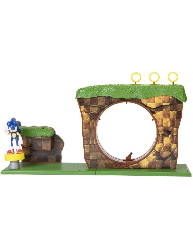 Sonic The Hedgehog PlaySet The green hill JAK40393 Jakks Pacific | Futurartshop.com