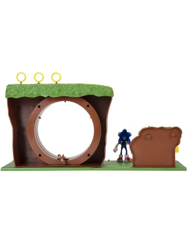 Sonic The Hedgehog PlaySet The green hill JAK40393 Jakks Pacific | Futurartshop.com