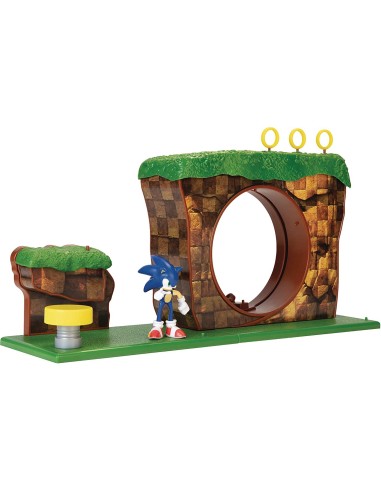 Sonic The Hedgehog PlaySet The green hill JAK40393 Jakks Pacific | Futurartshop.com