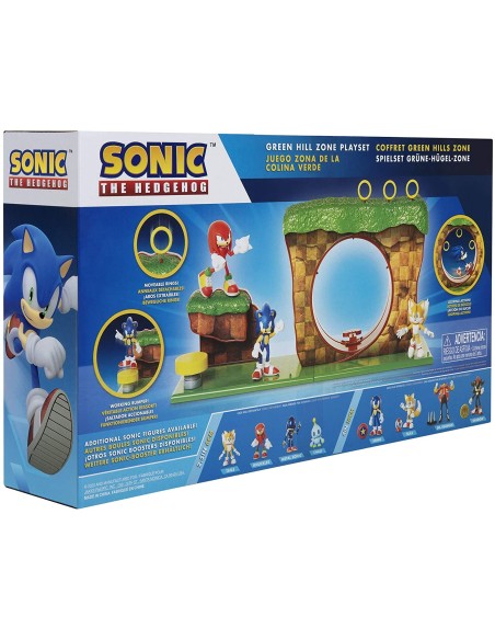 Sonic The Hedgehog PlaySet La collina verde JAK40393 Jakks Pacific | Futurartshop.com