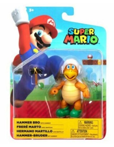Super Mario - Personaggio Hammer Bro JAK57903 Jakks Pacific | Futurartshop.com