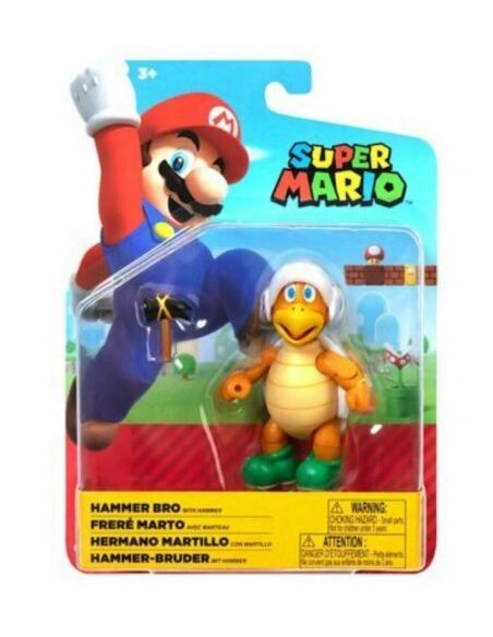 Super Mario - Personaggio Hammer Bro JAK57903 Jakks Pacific | Futurartshop.com