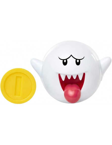 Super-Mario - Charakter Boo mit münze JAK72684 Jakks Pacific- Futurartshop.com