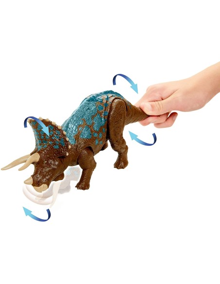 Jurassic World - Camp cretaceous colpo di suono - Triceratops MAGGJN64/GVH66 Mattel | Futurartshop.com