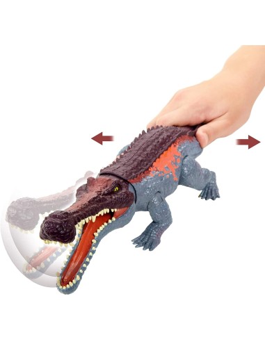 Jurassic World Camp Cretaceous Bite Extreme - Sarcosuchus MAGGJP32/GVG68 Mattel | Futurartshop.com