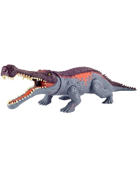 Jurassic World Camp Cretaceous Morso Estremo - Sarcosuchus MAGGJP32/GVG68 Mattel | Futurartshop.com