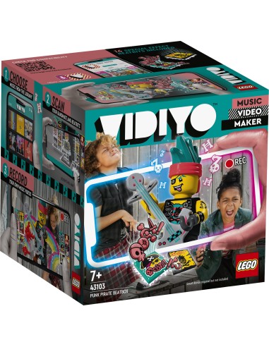 Lego VIDIYO 43103 - Punk Pirate BeatBox LEG6332274 Lego | Futurartshop.com