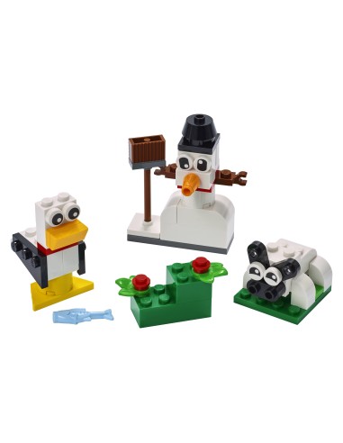 Lego Classic 11012 - Mattoncini bianchi creativi LEG6327634 Lego | Futurartshop.com