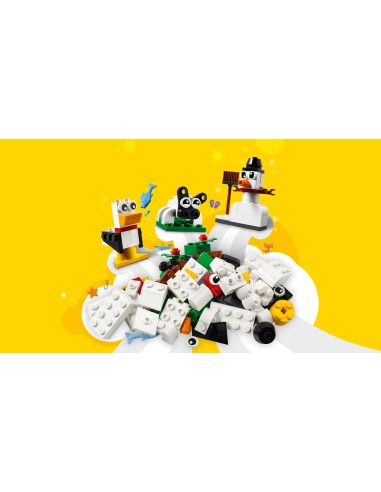 Lego Classic 11012 - Mattoncini bianchi creativi LEG6327634 Lego | Futurartshop.com
