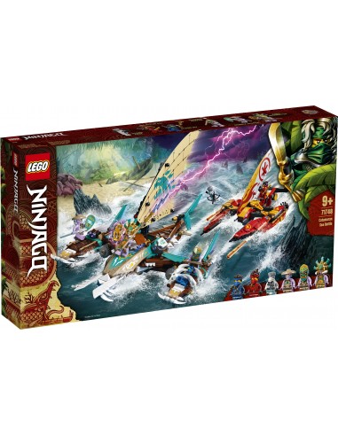 Lego Ninjago 71748 - Batalla en el mar de catamaranes LEG6327852 Lego- Futurartshop.com