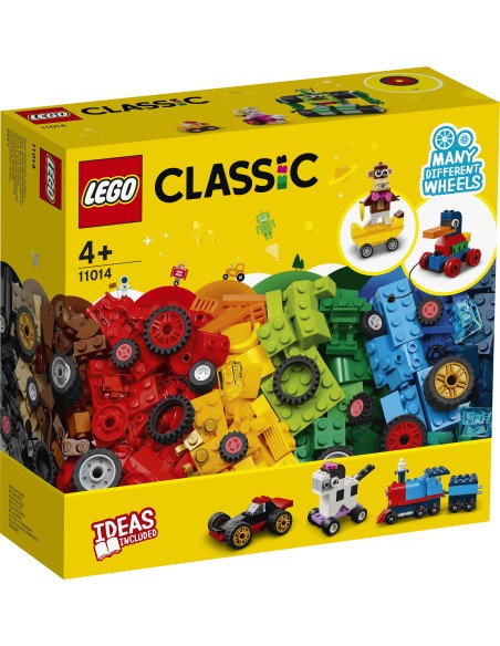 Lego Classic 11014 - Bricks and Wheels LEG6327642 Lego | Futurartshop.com