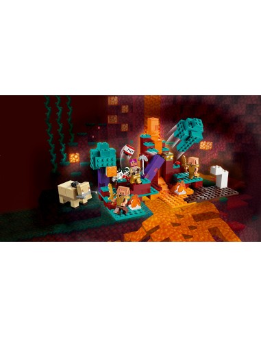 Lego Minecraft 21168 - La Warped Forest LEG6332812 Lego | Futurartshop.com
