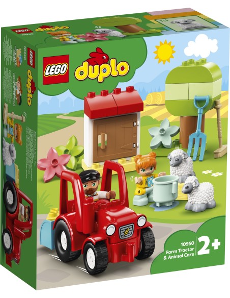Lego Duplo 10950 - The tractor from the farm and its animals LEG6327678 Lego | Futurartshop.com