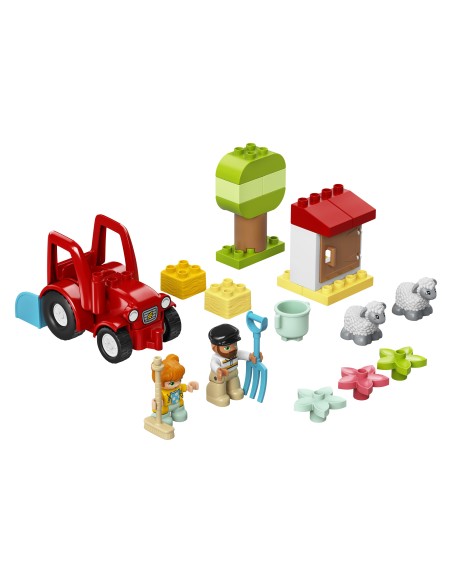 Lego Duplo 10950 - The tractor from the farm and its animals LEG6327678 Lego | Futurartshop.com