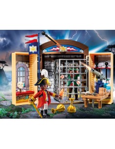 PlayMobil Pirates 70506 - Avamposto della marina con pirata PLA70506 Playmobil | Futurartshop.com 2